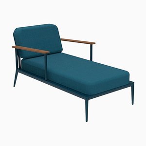 Nature Navy Divan Chaise Lounge by Mowee