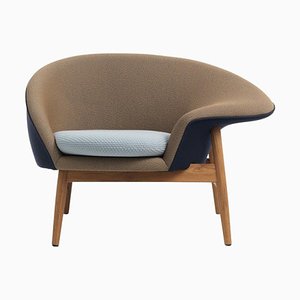 Chaise Fried Egg Right par Warm Nordic
