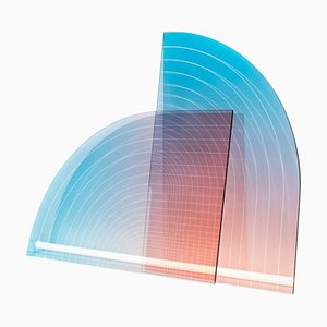 Panneaux Arc Infinity en Verre par Studio Thier & Van Daalen, Set de 2