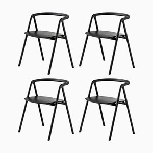 Laakso Dining Chairs in Black by Made by Choice, Set of 4