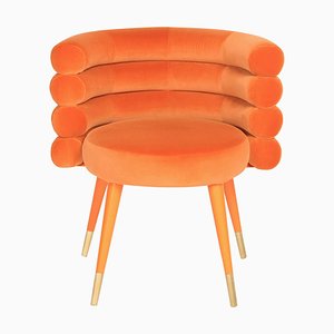Orange Marshmallow Dining Chair by Royal Stranger