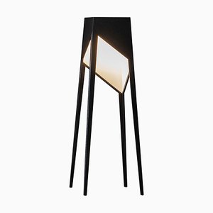 Black Oak Luise Floor Lamp by Matthias Scherzinger