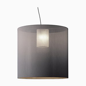 Gray Moaré X Pendant Lamp by Antoni Arola
