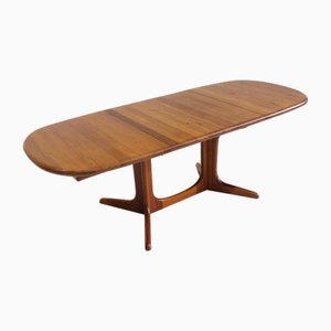 Danish Oval Dining Table from Glostrup, 1960s