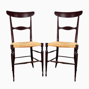 Chiavari Campanino Chiavari Chairs from Fratelli Levaggi, 1940s, Set of 2