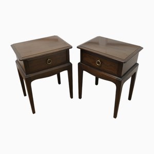 Georgian Style Bedside Cabinets, 1960s, Set of 2