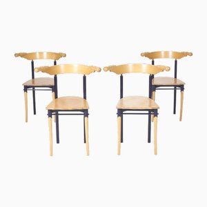 Jansky Chairs by Bořek Šípek for Driade, 1987, Set of 4