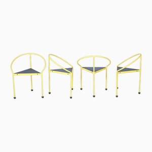 Bermuda Chairs attributed to Carlos Miret for Amat, 1986, Set of 4