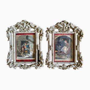 After Chardin, Figurative Compositions, Principios del siglo XX, Grabados, enmarcado, Juego de 2