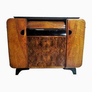 Mueble de gramófono de Jindrich Halabala, años 50