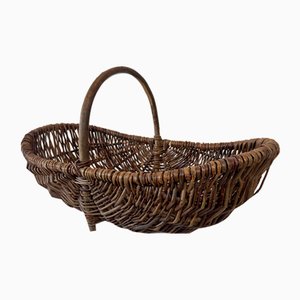 Swedish Country Handmade Willow Basket