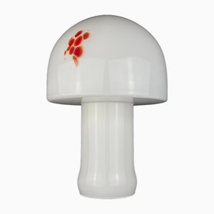 Mushroom Tischlampe aus Muranoglas, Italien, 1970er
