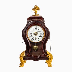 Wooden Clock by F. Robert