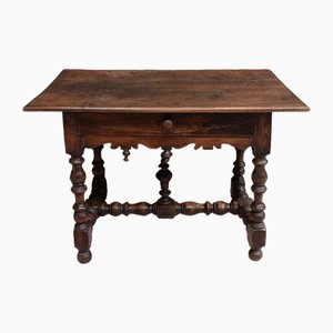 Late 19th Century Louis XIII Style Oak Desk Writing Table