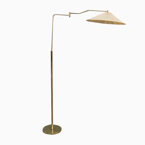 Floor Lamp in Brass from Interlux, Italy, 1950s