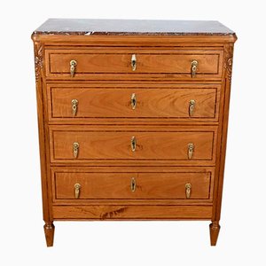 Small Art Deco Chest of Drawers in Sandalwood, 1930s