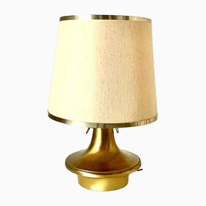 Table Lamp in Brass, Italy, 1950s
