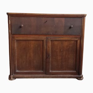 Credenza antica in quercia, fine XIX secolo