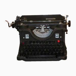 M40 Schreibmaschine mit Wagen von Olivetti, Italien, 1930er