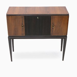 Mobile Bar Sideboard with Grissinato Shape Compartment, 1950s