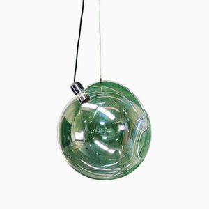 Spherical Glass Chandelier Mod. Sona Carlo Nason for Lumeform, 1973