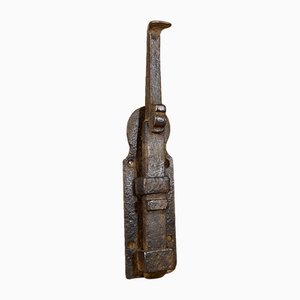 Antique Wrought Iron Lock, 1750s