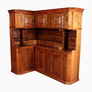 Buffet ad angolo Biedermeier, inizio XIX secolo