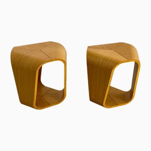 Coffee Tables or Stools by Enrico Cesanas for Busnelli, 1990s, Set of 2
