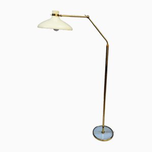 Lámpara de pie atribuida a Gio Ponti para Fontana Arte, Italia, años 60