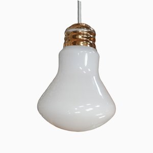 Bulb Deckenlampe Ingo Maurer zugeschrieben, 1970er