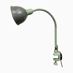 Lámpara de mesa industrial con cuello de ganso de Instal Decin, años 60