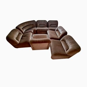 Modulares italienisches Sofa, 1970er, 7 . Set