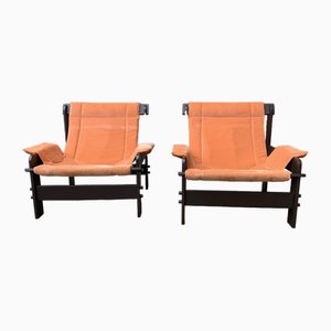 Set of Mid-Century Arts & Crafts Lounge Chairs from Képcsarnok