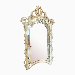 Art Nouveau Mirror in Lacquered Wood, 1900s