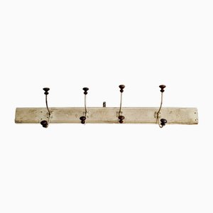 French Wall Coat Rack, 1930s