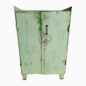 Industrial Soft Green Cabinet, 1960s
