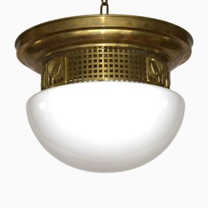 Lampada da soffitto Art Nouveau di Josef Hoffmann