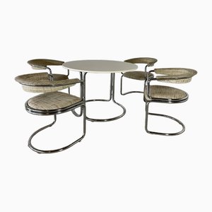 Dining Table and Chairs from Lesko, Set of 5