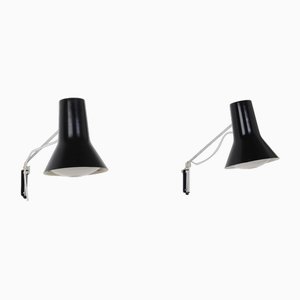 Mid-Century Wall Lamps by Josef Hurka for Napako, 1960s, Set of 2