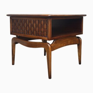 Walnut Perception Coffee Table attributed to Lane, 1960s