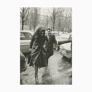 Jackie Kennedy in Paris, Frankreich, 1975, Fotografie