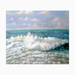 Michael Strang, The Wave, Oil Painting, 2003