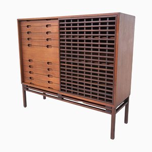 Mueble Mid-Century moderno de Ilmari Tapiovaara para Selettiva di Cantù, años 50