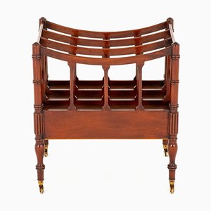 Soporte para libros Regency Canterbury de caoba