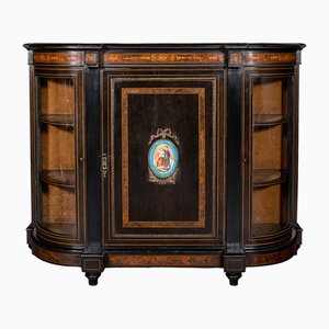 Credenza da salotto in noce, Regno Unito, metà XIX secolo