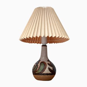 Mid-Century Danish Studio Pottery Model 3068 Table Lamp from Søholm, 1960s