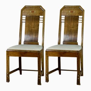Dining Chairs by David Blomberg for NK, Sweden, 1916, Set of 2