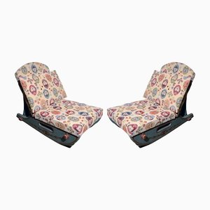 Set of Tyrolean Sledding Chairs, 1950s