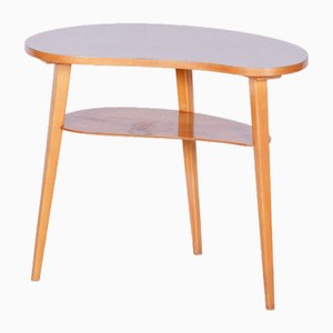 Petite Table Mid-Century en Hêtre, Ancienne Tchécoslovaquie, 1950s