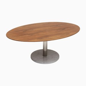Mid-Century Oval Dining Table by Alfred Hendrickx for Belform, 1960s